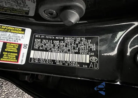 2018 Toyota Corolla Le from USA, damaged, VIN 2T1BURHE9JC116855